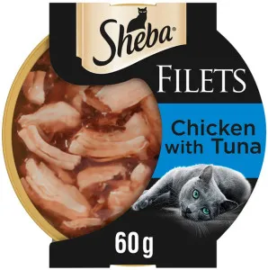 Sheba Fillets Chicken & Tuna in Gravy