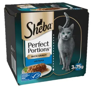 Sheba Perfect Portions Rich Gravy with Tuna