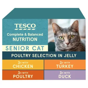 Tesco Senior Poultry Selection in Jelly