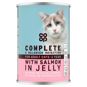 The Co-operative Complete & Balanced Nutrition with Salmon in Jelly for Adult Cats