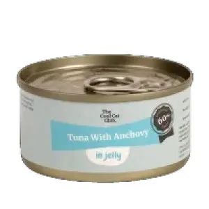 The Cool Cat Club Tuna with Anchovy in jelly