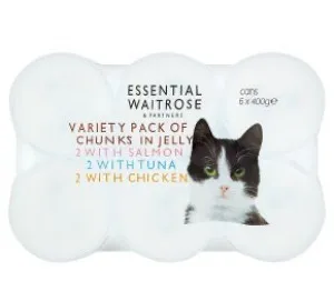 Waitrose Essential Variety Chunks in Jelly