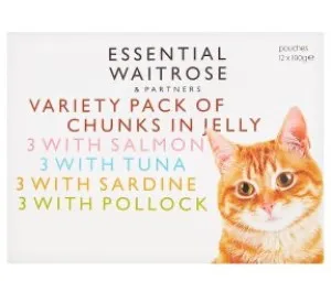 Waitrose Essential Variety Fish in Jelly