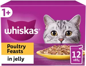 Whiskas Adult Poultry Feasts in Jelly