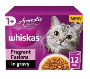 Whiskas Aromatic Selection Fragrant Fusions in Gravy
