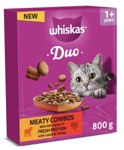 Whiskas Duo Meaty Combo with Lamb & Turkey