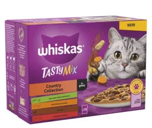 Whiskas Tasty Mix Country Collection in Gravy