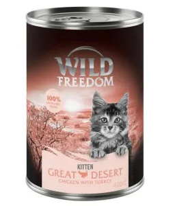 Wild Freedom Great Desert Kitten Turkey & Chicken