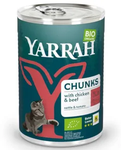 Yarrah Organic Chunks with Chicken & Beef