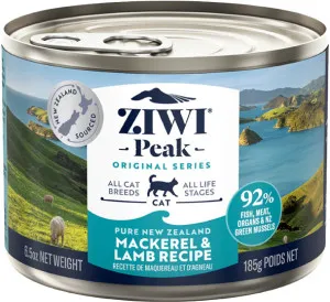 ZIWI Peak Wet Mackerel & Lamb Recipe
