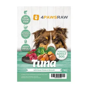 4PAWSRAW Grain Free Tuna with Salmon, Sweet Potato and Broccoli