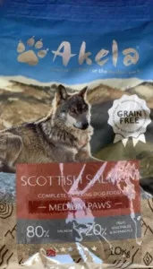 Akela 80:20 Scottish Salmon Complete Working Dog/Puppy Food