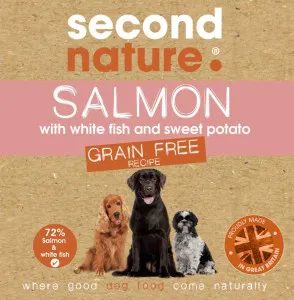 Amazon Second Nature Salmon with White Fish & Sweet Potato