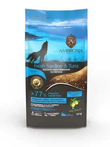 Ambrosia Mediterranean Diet All Breeds Fresh Sardine & Tuna