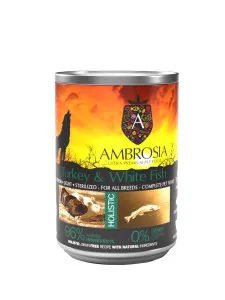 Ambrosia Senior & Sterilized Turkey & White Fish