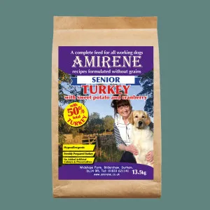 AMIRENE Senior Turkey with Sweet Potato & Cranberry