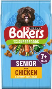 Bakers Senior Chicken Rice & Vegetable