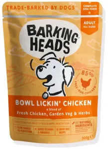 Barking Heads Bowl Lickin Chicken Wet