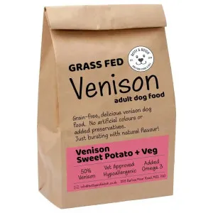 BETTY & BUTCH Grain-Free Natural Venison Sweet Potato And Veg