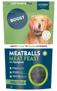 Boost Meat Feast with Superfoods Meatballs Value Bag