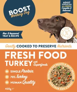 Boost Turkey With Superfoods For Working Dogs
