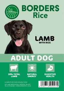 Borders Pet Foods Super Premium Adult Lamb & Rice