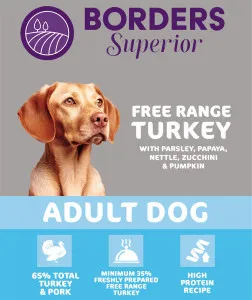 Borders Pet Foods Superior Adult Free Range Turkey
