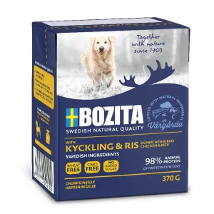 Bozita Chicken & Rice Chunks In Jelly