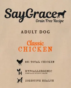 Brown's Natural Pet Store SayGrace Grain Free Adult Classic Chicken