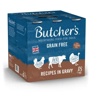 Butchers Grain Free Adult Recipes In Gravy