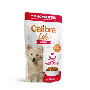 Calibra Life Pouch Adult Beef