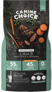 Canine Choice Super Premium Grain Free Light Medium & Large Senior Lamb