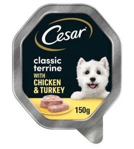 Cesar Classic Terrine Chicken & Turkey in Loaf
