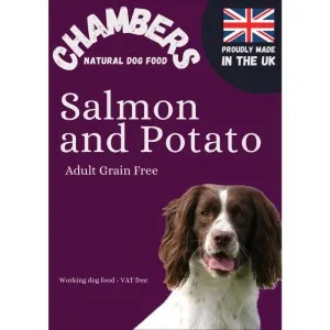 Chambers Pet Natural Grain Free Adult Salmon and Potato