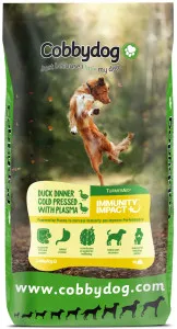 Cobbydog Immunity Impact Duck Dinner Cold Pressed With Plasma