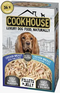 CookHouse Chicken Breast with Tuna & Rice / Chicken Breast with Mackerel & Rice Fillets in Jelly