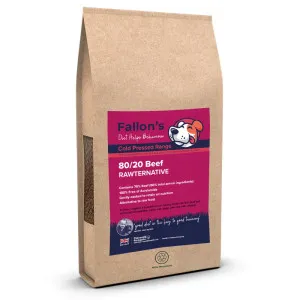 Cotswold Pet Supplies Fallon's Cold Pressed Beef 80/20 Grain Free