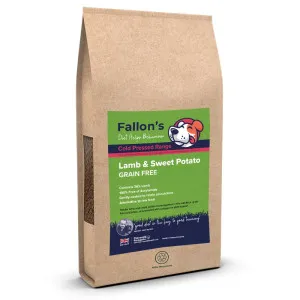 Cotswold Pet Supplies Fallon's Cold Pressed Lamb & Sweet Potato Grain Free