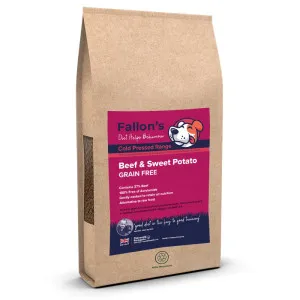 Cotswold Pet Supplies Fallon's Cold Pressed Beef & Sweet Potato Grain Free