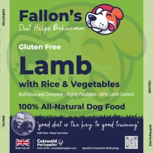 Cotswold Pet Supplies Lamb & Rice