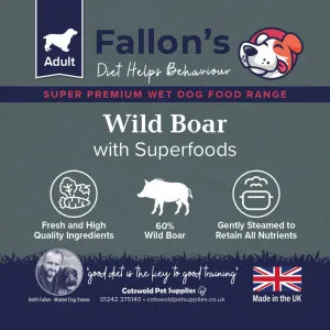 Cotswold Pet Supplies Wild Boar With Superfoods