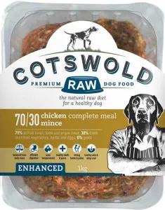 Cotswold Raw Chicken Mince 70/30 Enhanced