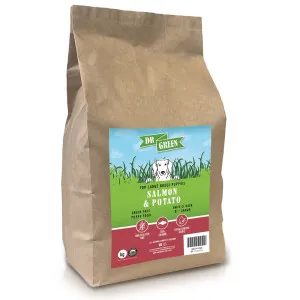 Dr Green Wheat & Gluten Free Salmon and Potato Puppy Large Breed