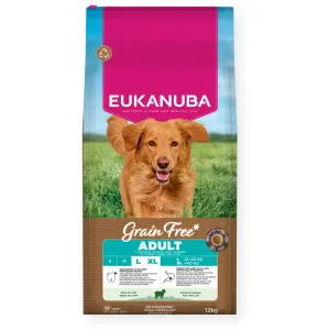 Eukanuba Grain Free Adult Large Breed Lamb