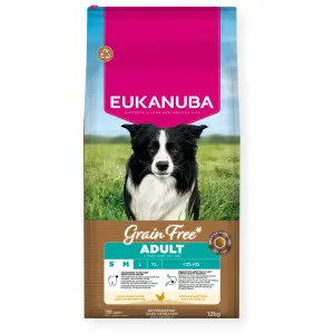 Eukanuba Grain Free Adult Small/Medium Chicken