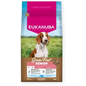 Eukanuba Grain Free Senior Small/Medium Breed Ocean Fish