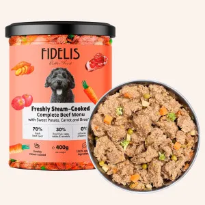 FIDELIS Beef with Sweet potato, Apple and Broccoli