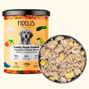 FIDELIS Chicken with Rice, Courgette and Mango