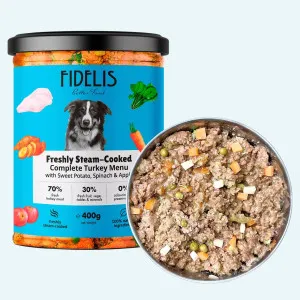 FIDELIS Turkey with Sweet Potato, Spinach & Apple