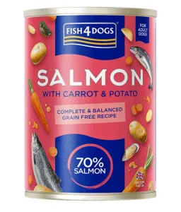 Fish 4 Dogs Salmon with Carrot & Potato